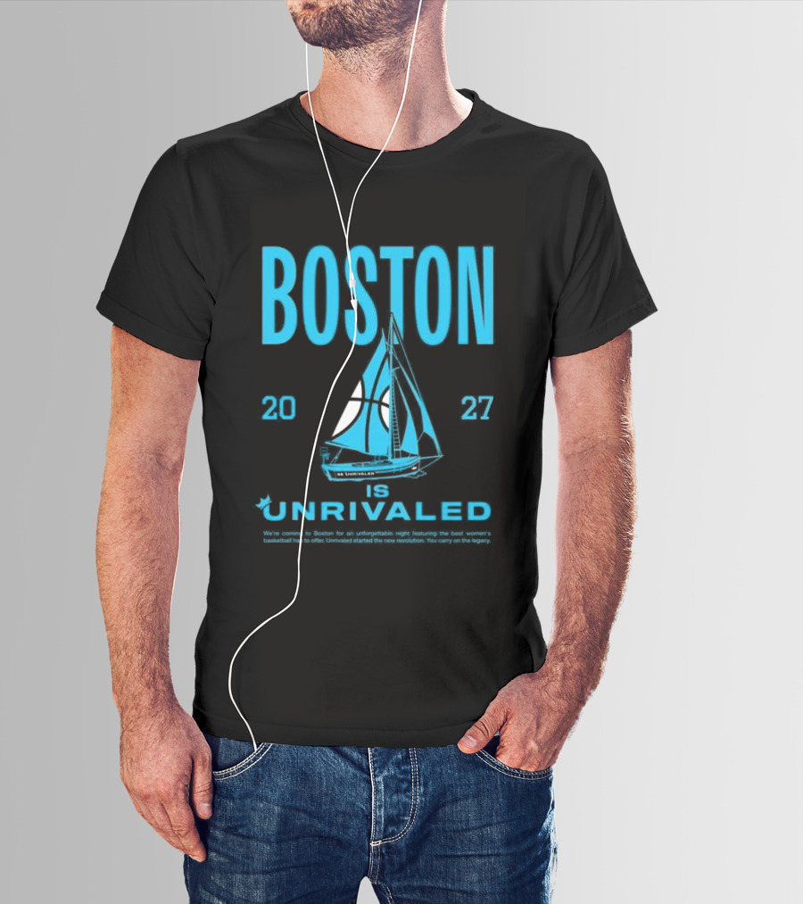 Boston Unrivaled Season 3 2027 Bus Tour T-Shirt
