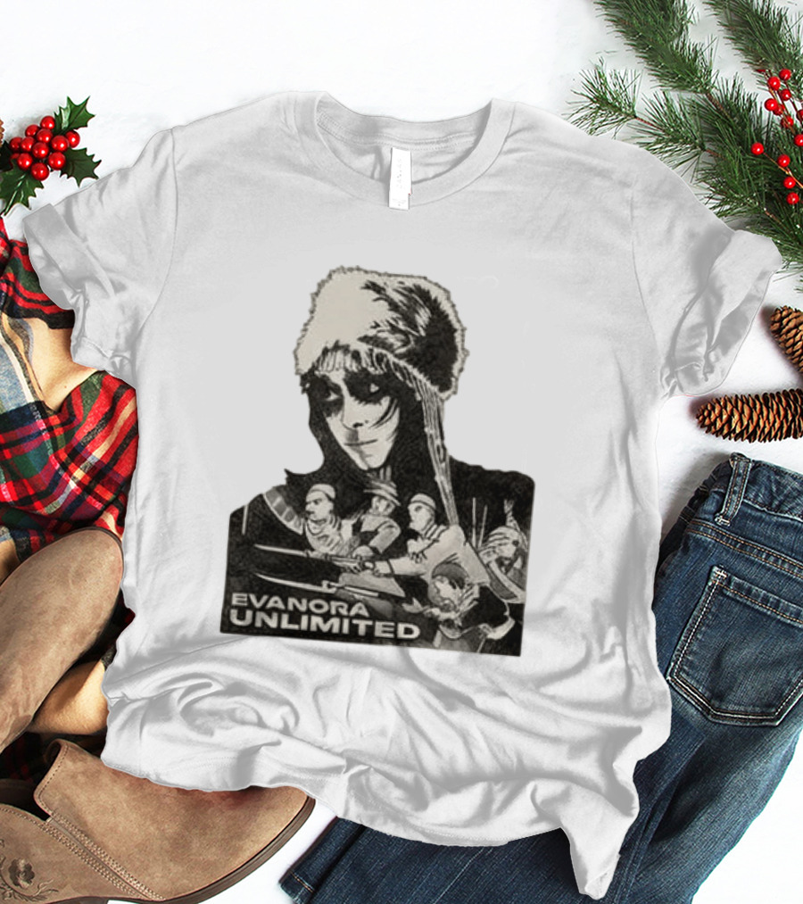 Evanora Unlimited North America Tour 2026 Tour Anime T-Shirt
