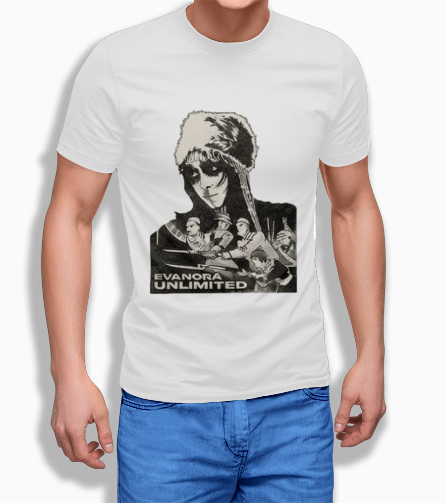 Evanora Unlimited North America Tour 2026 Tour Anime T-Shirt