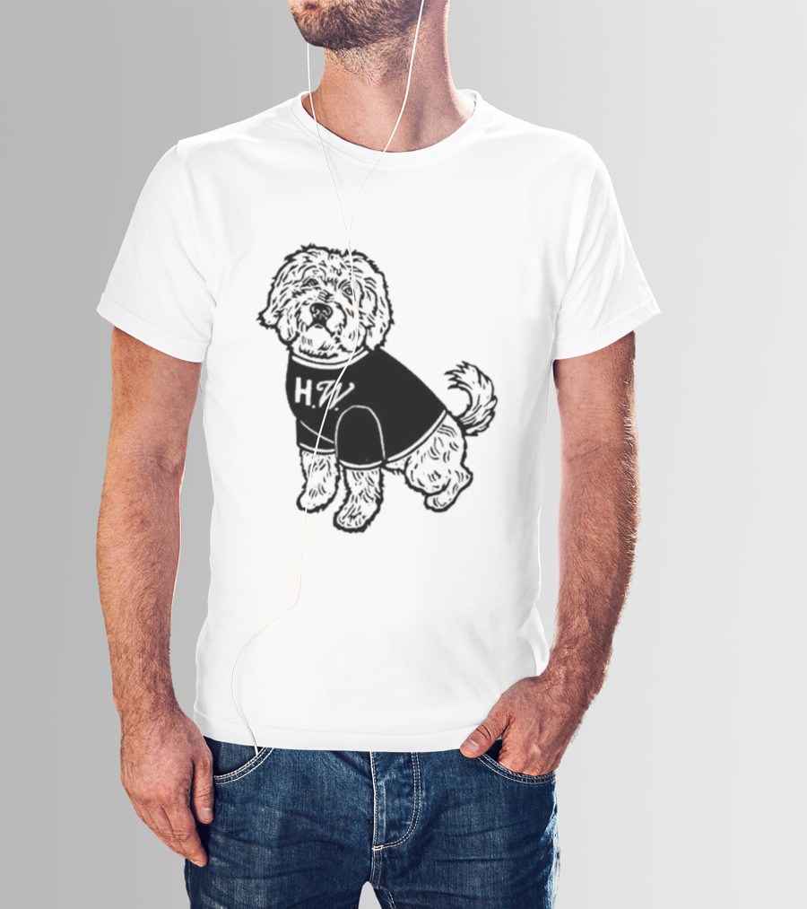 Hayley Williams Alf Raglan Dog Wearing T-Shirt