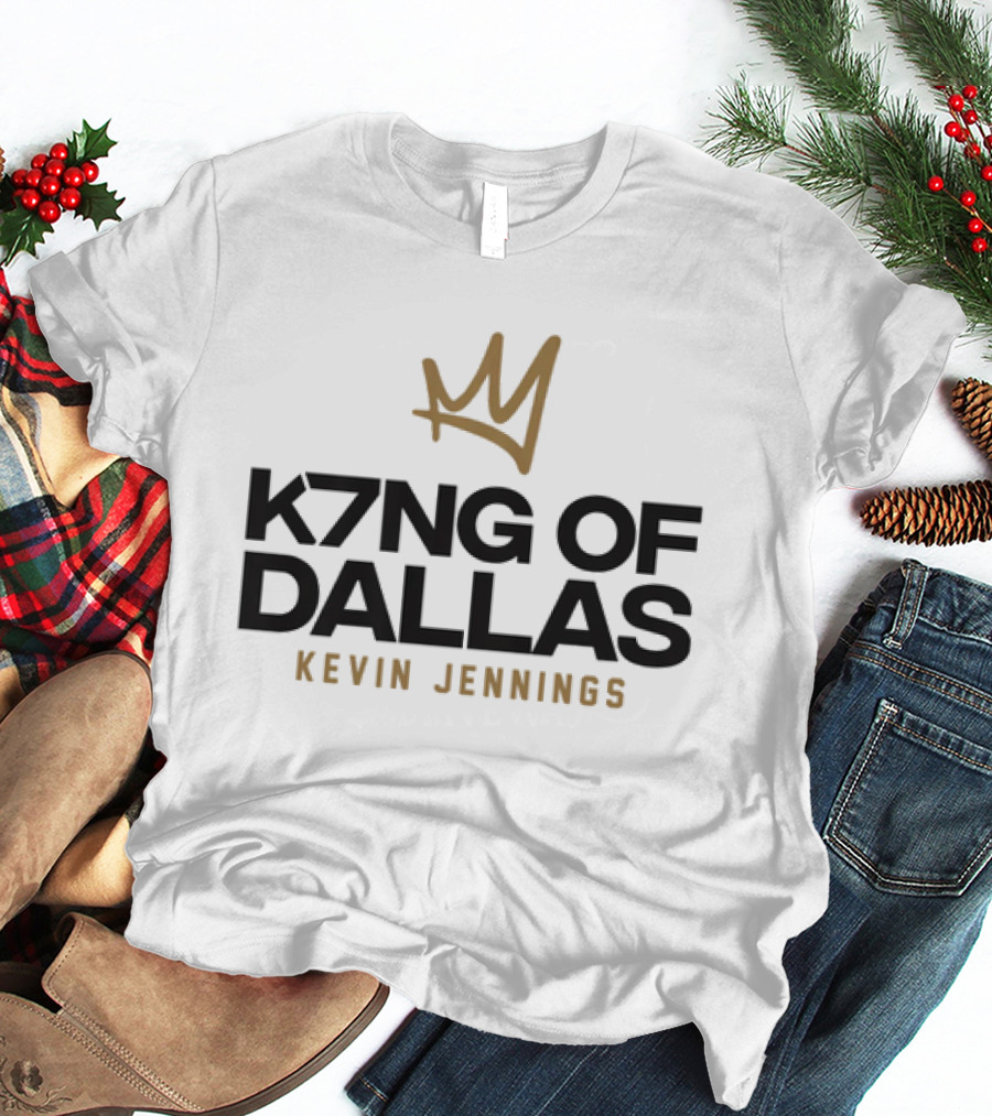 K7NG Of Dallas Kevin Jennings Crown T-Shirt