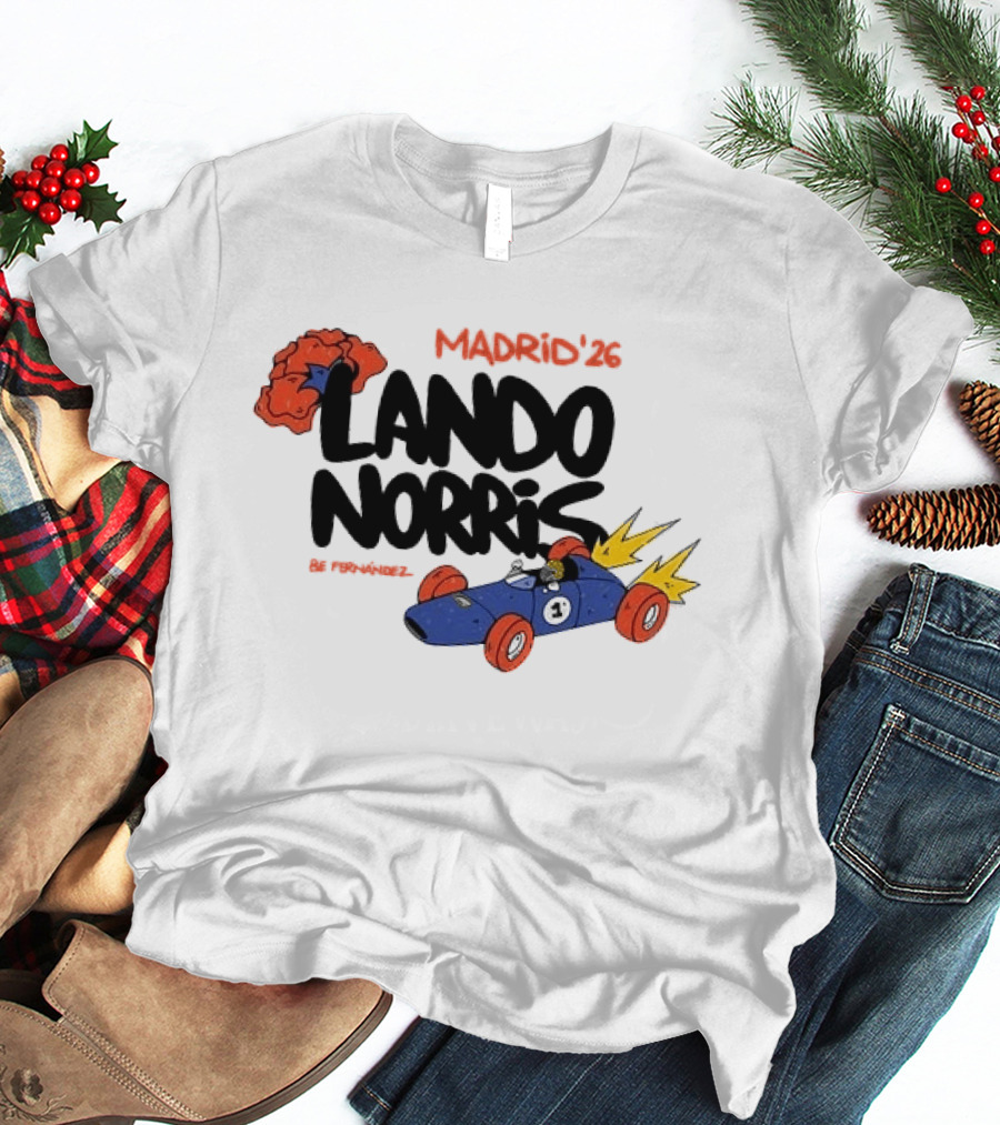 Maddio's Lando Norris Racing Car T-Shirt