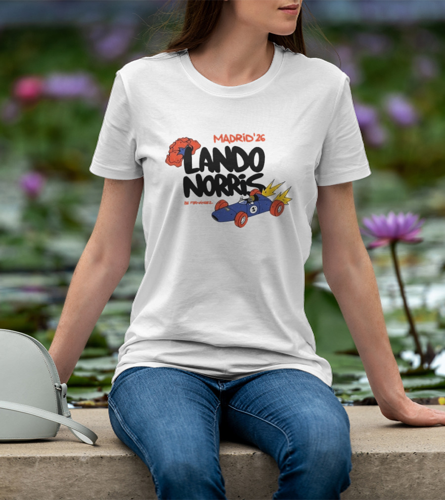 Maddio's Lando Norris Racing Car T-Shirt