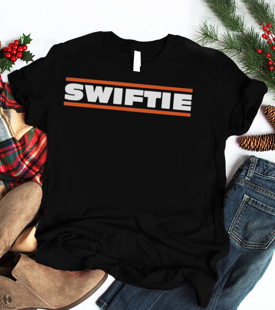 Chicago Bears Swiftie Fan Apparel CHI Collection T-Shirt