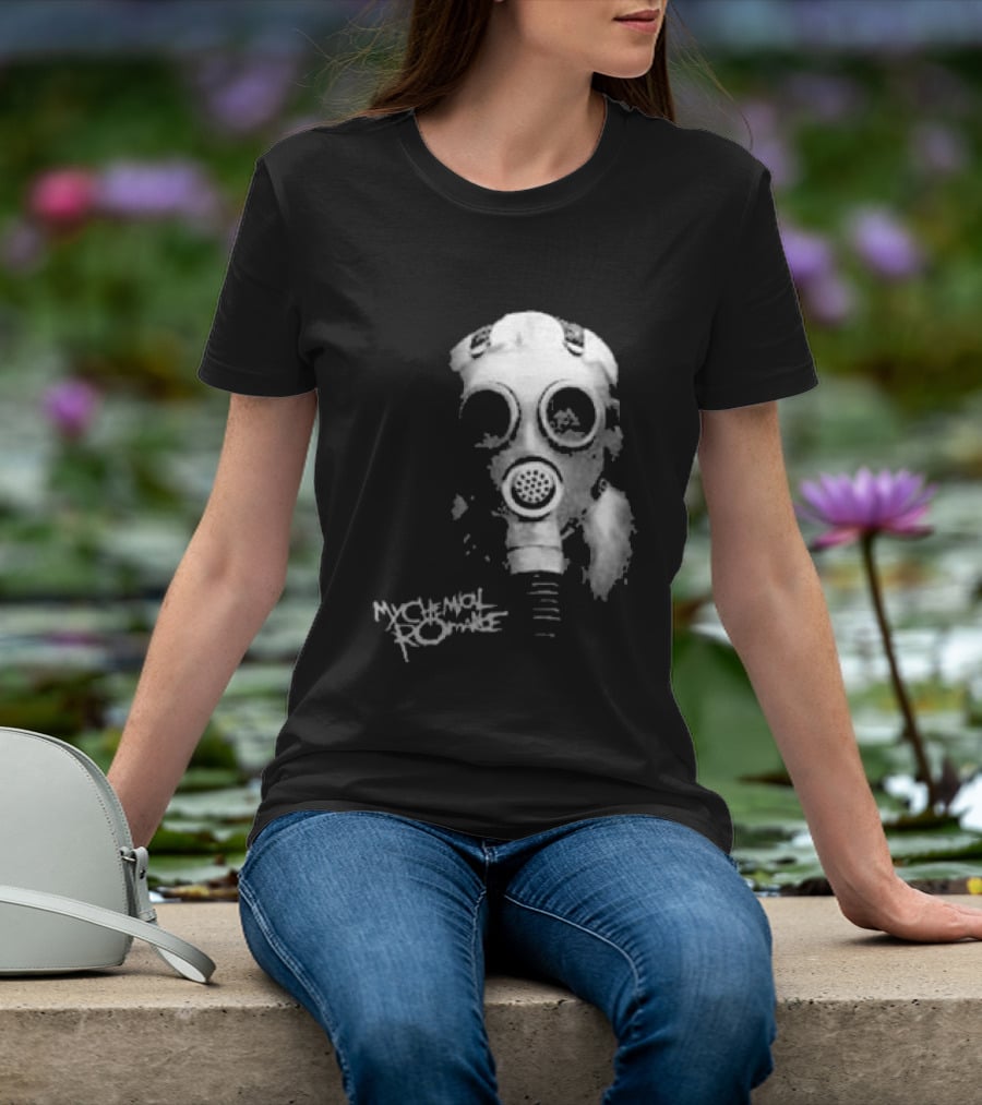 My Chemical Romance Gas Mask Mother War We're Damned Afterall T-Shirt
