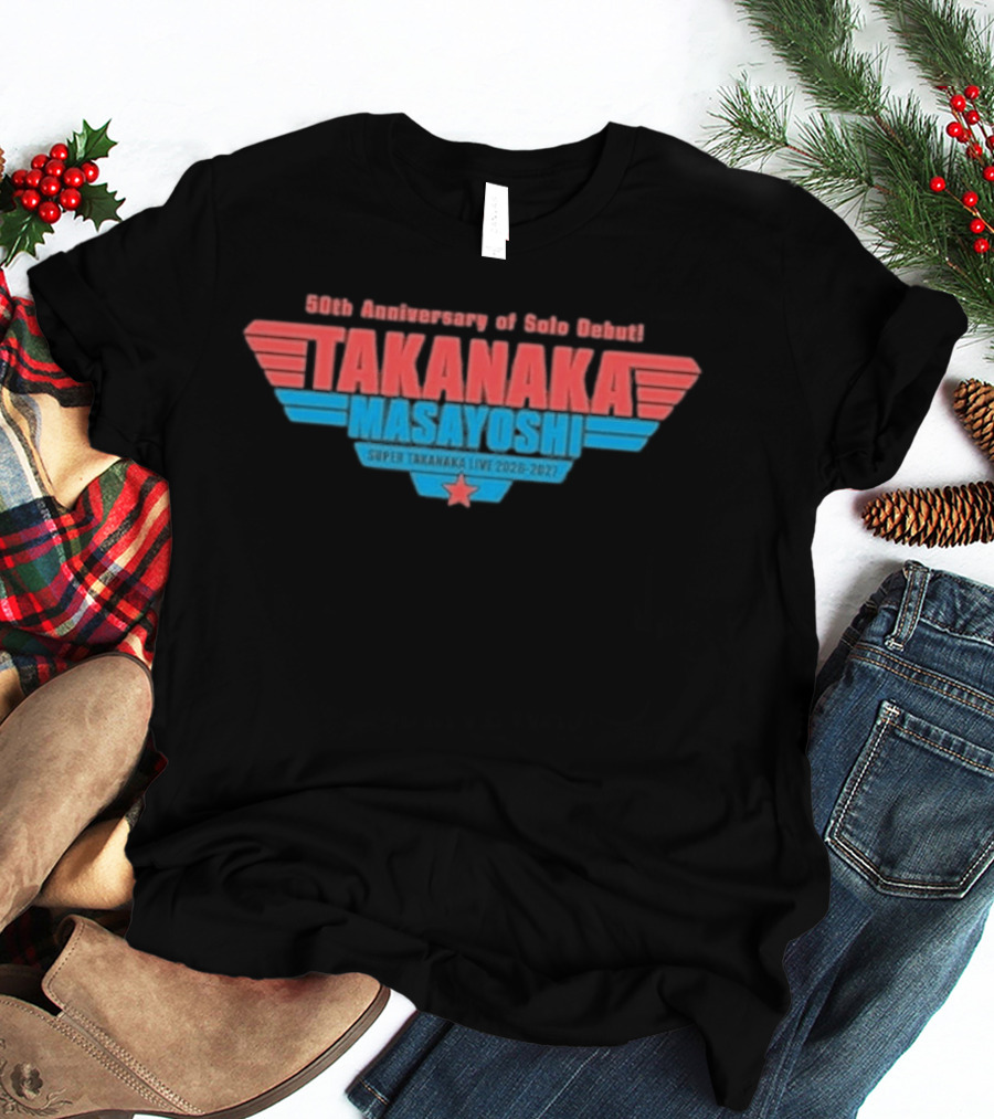 Takanaka Masayoshi 50th Anniversary Solo Debut Super Live 2023 2024 T-Shirt