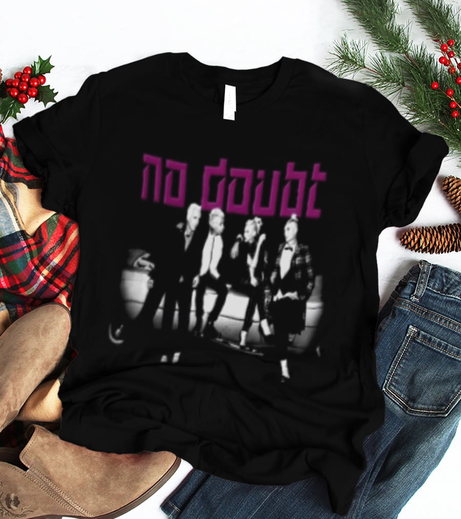 No Doubt Band Vintage Photo Pink T-Shirt