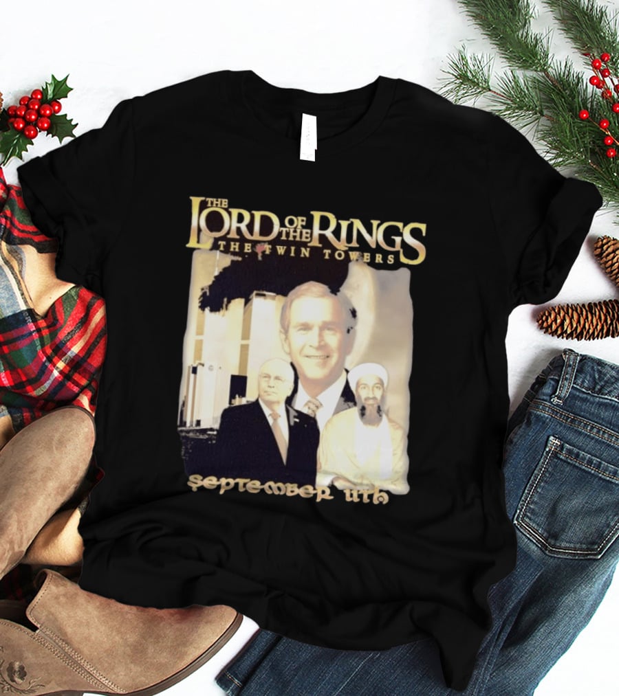 The Lord Of The Rings The Twin Towers September 11th T-Shirt