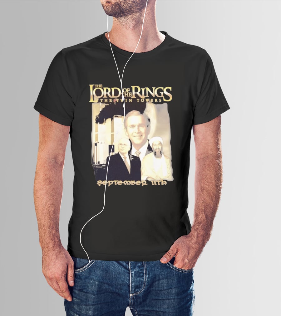 The Lord Of The Rings The Twin Towers September 11th T-Shirt