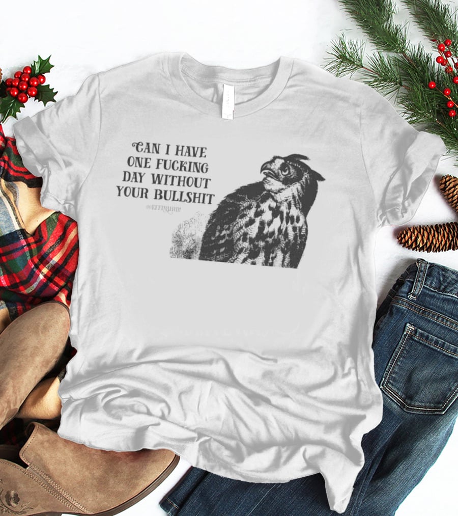 Can I Have One Fucking Day Without Your Bullshit Effinbirds T-Shirt