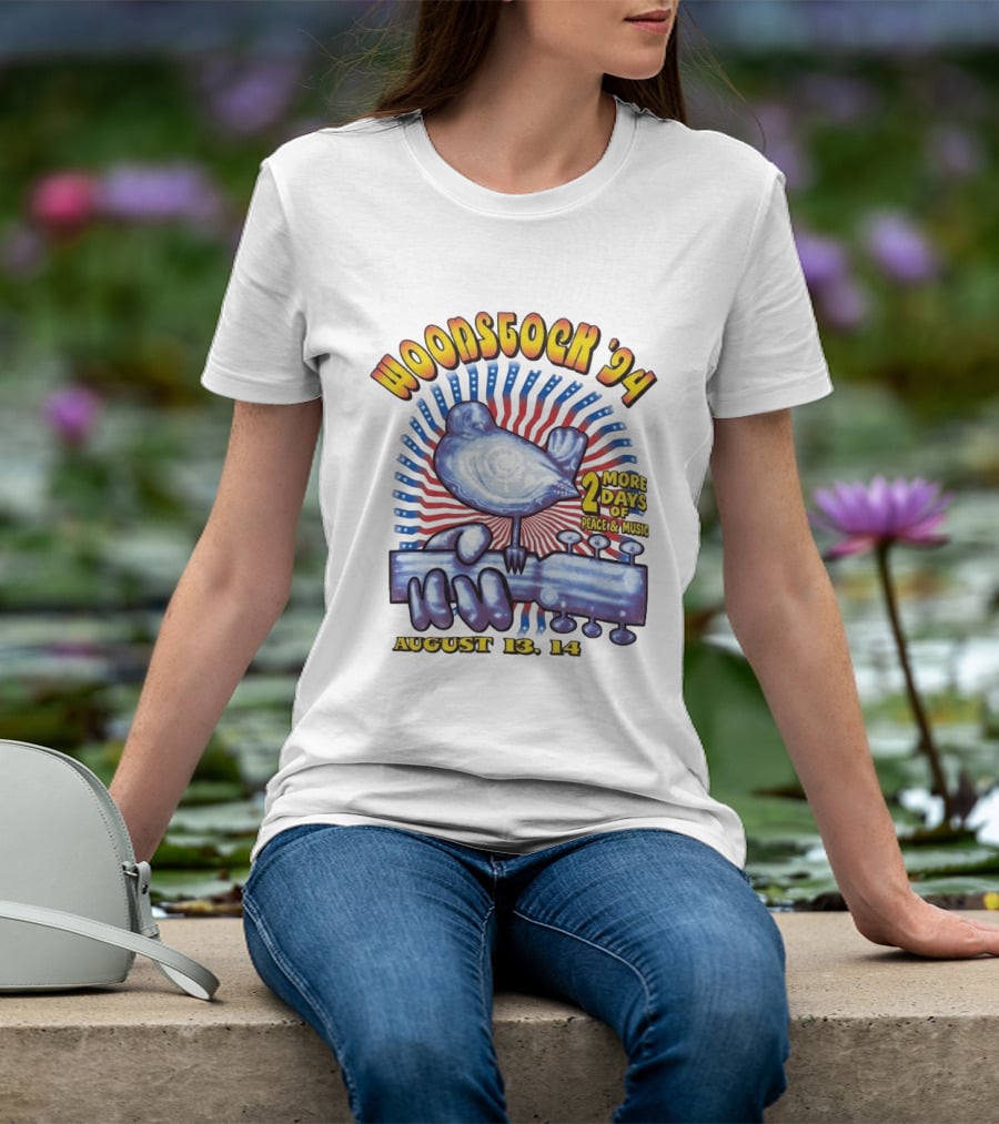 Von Miller Woodstock '94 August 13 14 2 More Days Of Peace And Music T-Shirt
