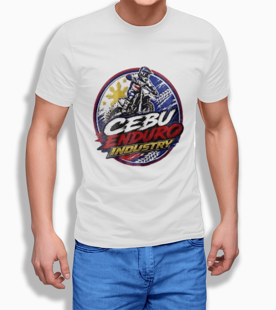 Cebu Enduro Industry Motocross Rider Dirt Bike Philippine Sun Adventure T-Shirt