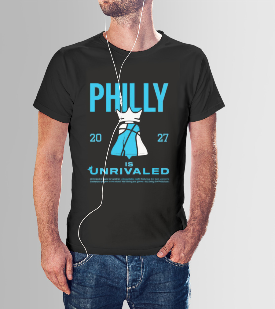 Philly Unrivaled 2027 Basketball Shop Season 3 Bus Tour Philadelphia T-Shirt