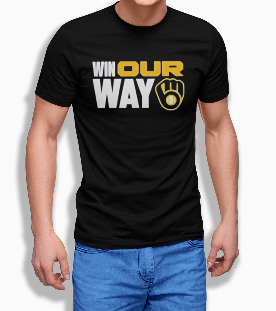 Milwaukee Brewers 2026 Postseason Win Our Way Clinched T-Shirt