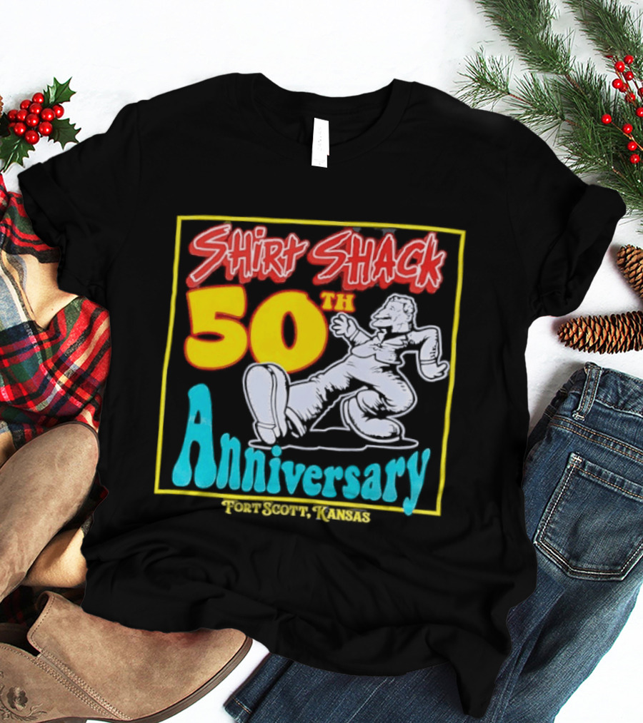 Shirt Shack 50th Anniversary Fort Scott Kansas T-Shirt