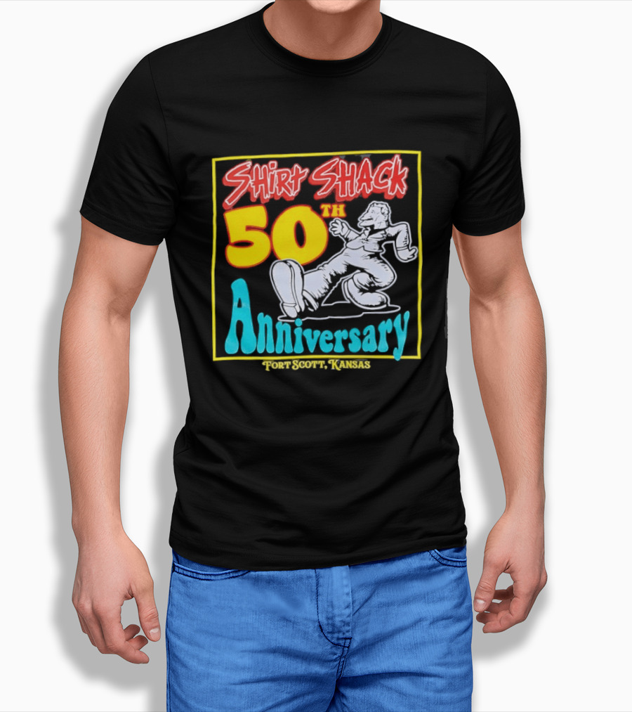 Shirt Shack 50th Anniversary Fort Scott Kansas T-Shirt