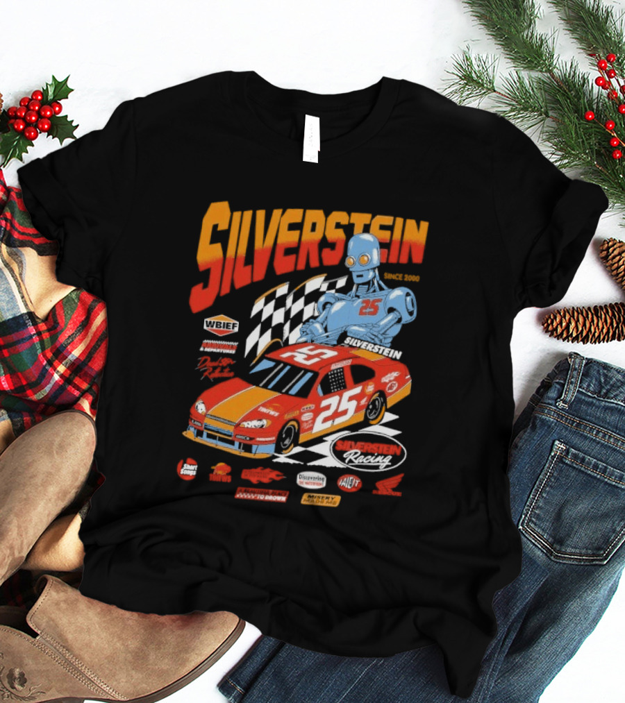 Silverstein Racecar 25 Racing WBIEF Since 2000 T-Shirt