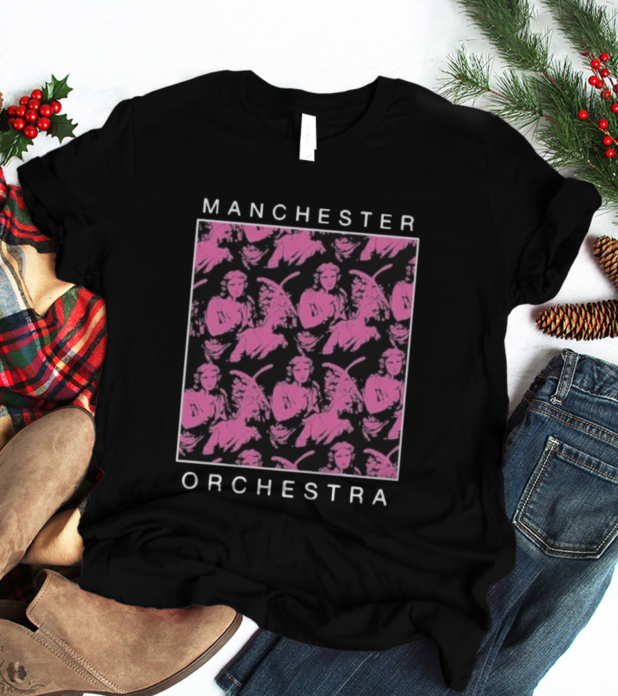 Manchester Orchestra Angels Pink T-Shirt