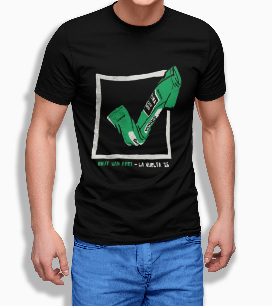 Wout Van Aert La Vuelta 26 Visma Lease A Bike Skoda Cycling Jersey T-Shirt