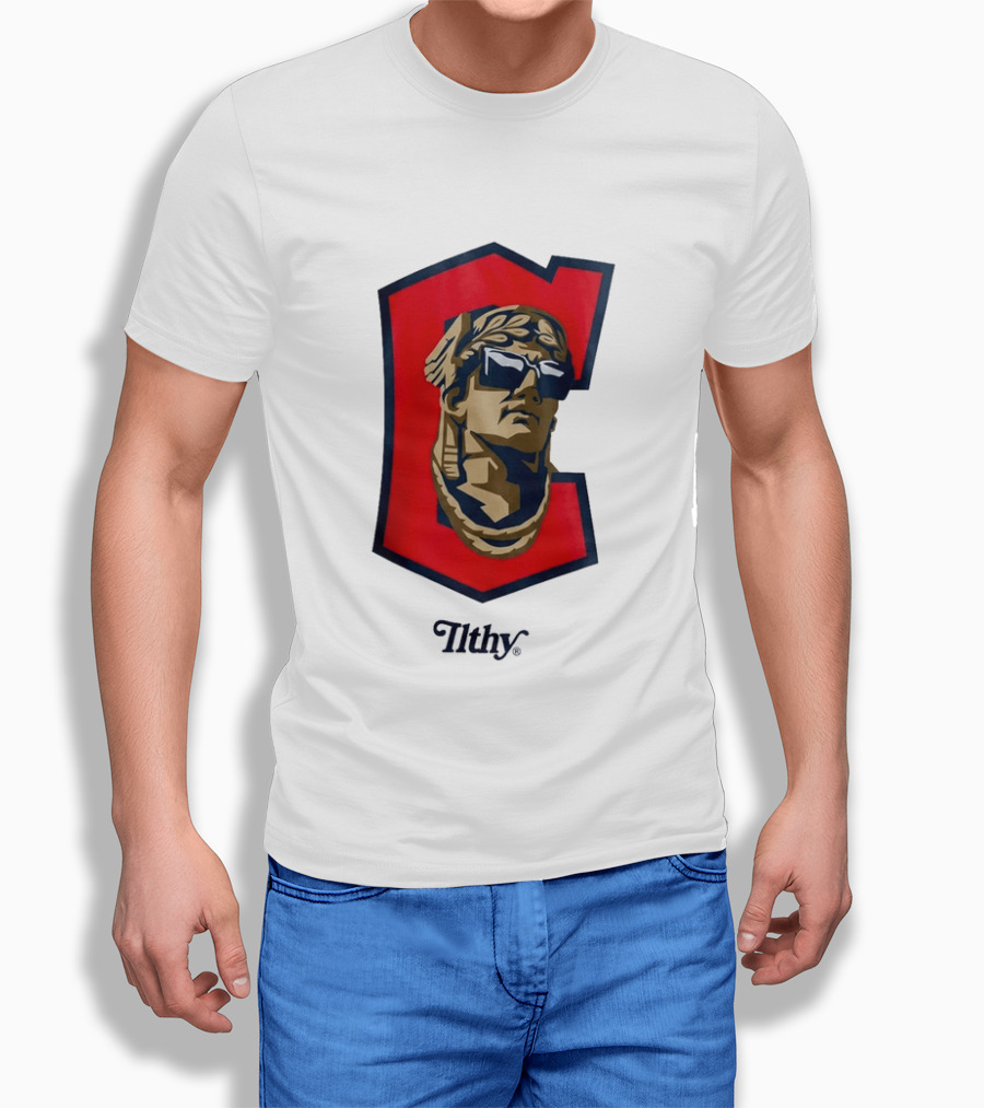 Guardians ILTHY Bold Warrior Statue With Sunglasses T-Shirt