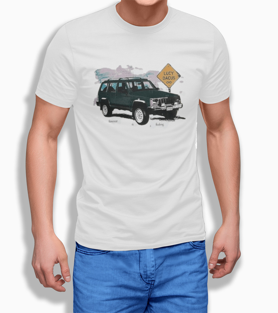 Lucy Dacus Forever Is A Feeling Green Truck Sign Infinity T-Shirt