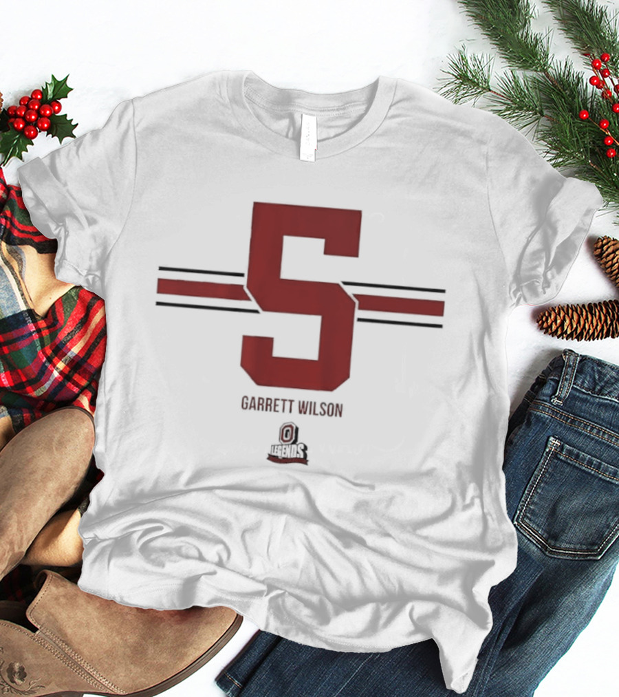 Ohio State Buckeyes Football Garrett Wilson 5 T-Shirt