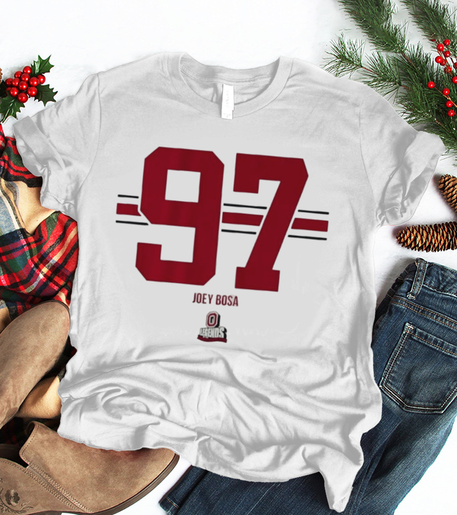 Ohio State Buckeyes Joey Bosa 97 Legends T-Shirt