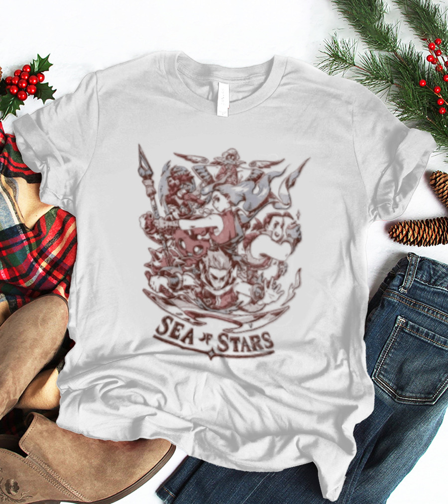 Sea Of Stars Characters Crest T-Shirt