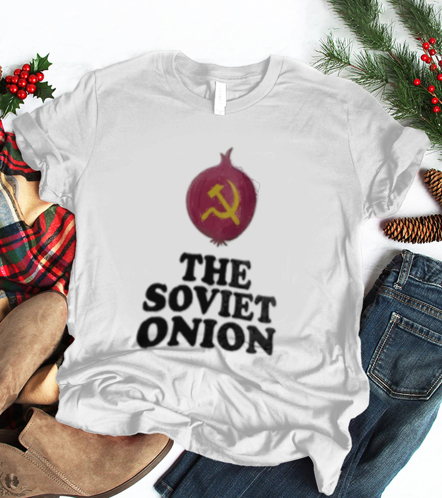 The Soviet Onion Hammer And Sickle T-Shirt