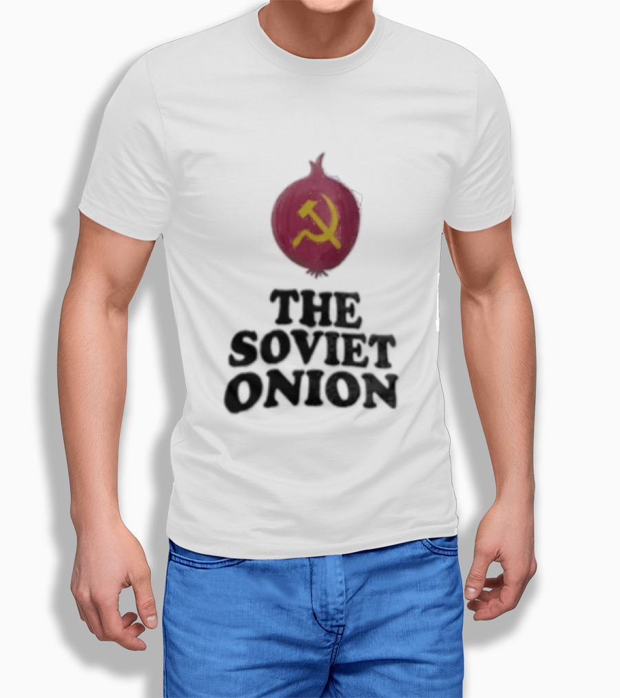 The Soviet Onion Hammer And Sickle T-Shirt