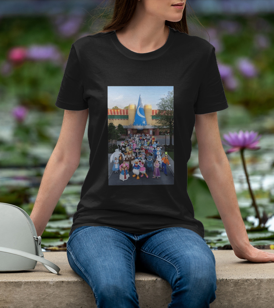 Happy The Magic Of Disney Animation Opening Day At Disney Hollywood Studios Characters T-Shirt