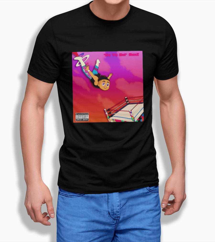 It's Ya Boi Gen Z Wrestling Ring Parental Advisory T-Shirt