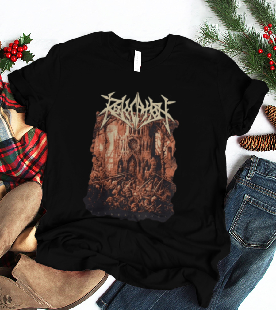 Revocation Netherheaven Boot Band Heavy Metal Album T-Shirt