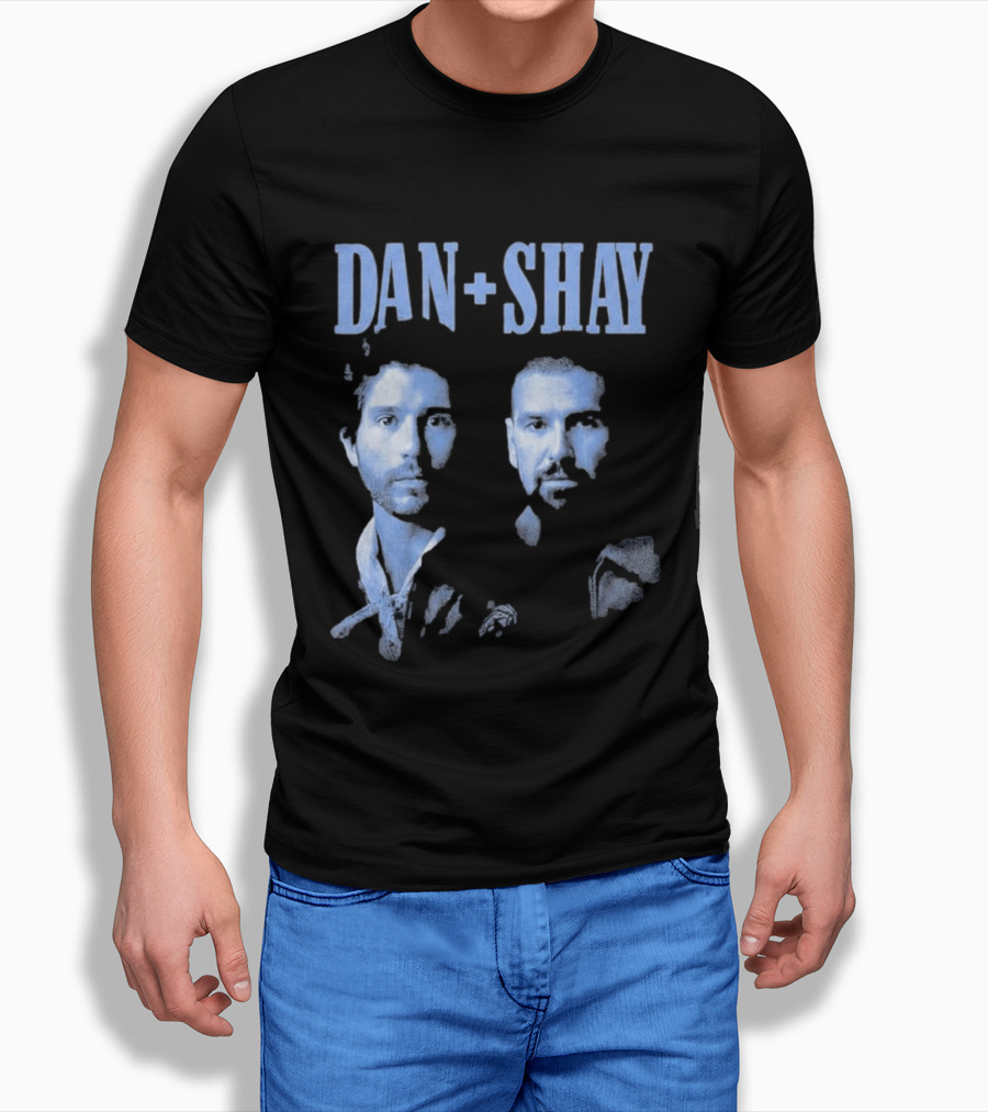 Dan + Shay Tour Collage Faces T-Shirt