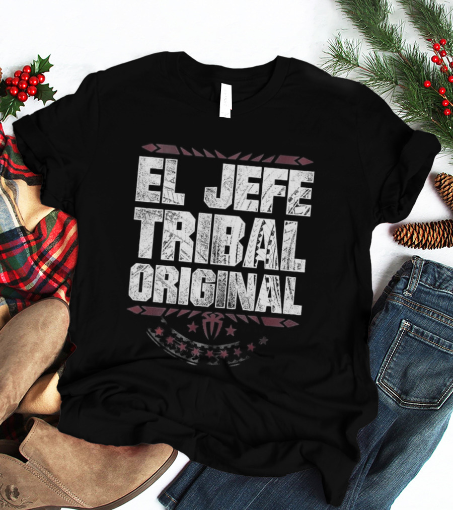 Roman Reigns WWE El Jefe Tribal Original T-Shirt