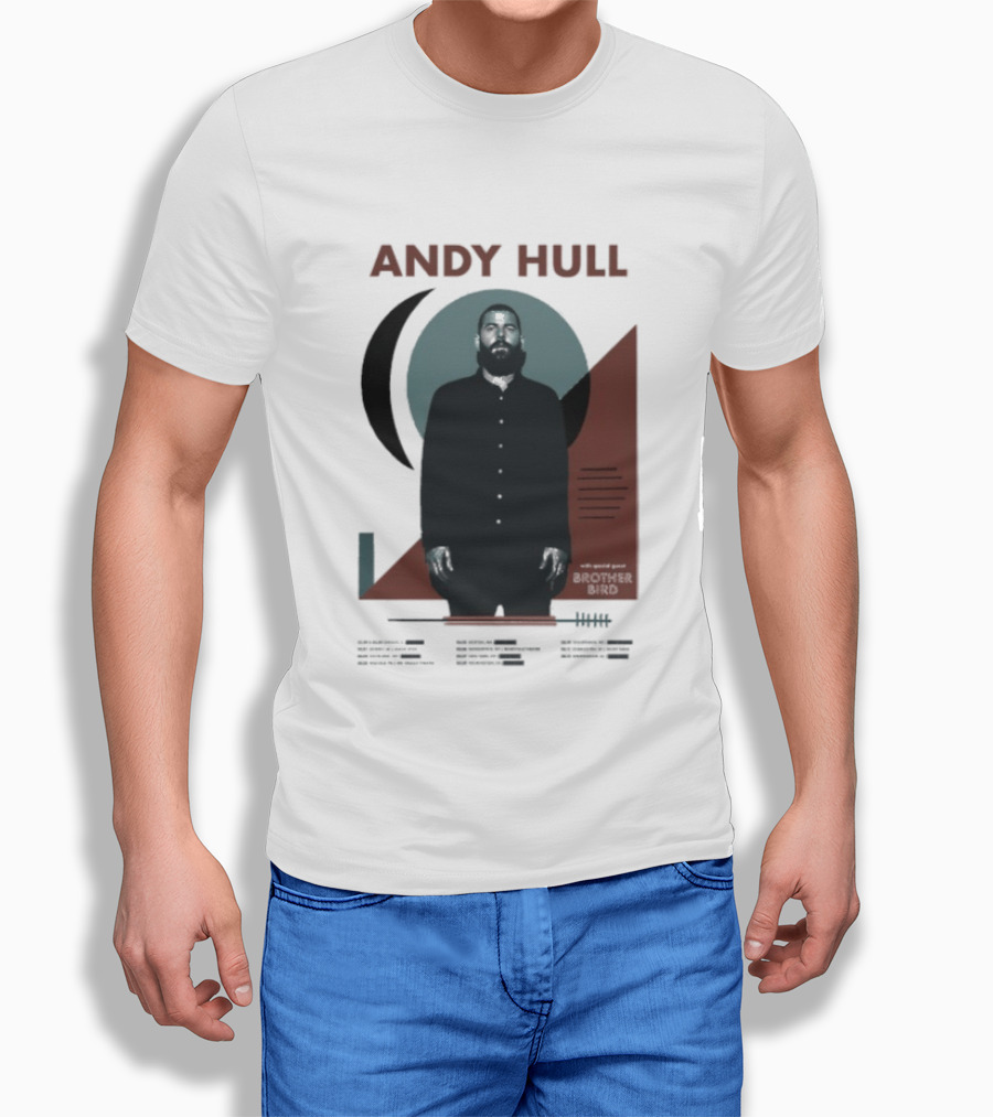 Andy Hull Brother Bird 2026 Tour Manchester Orchestra Solo T-Shirt