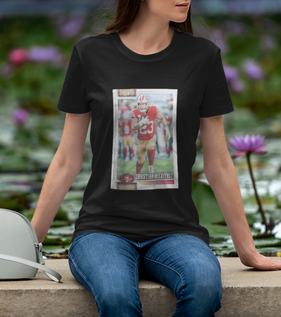2026 Topps Christian McCaffrey SF 49ers Running Back Card T-Shirt
