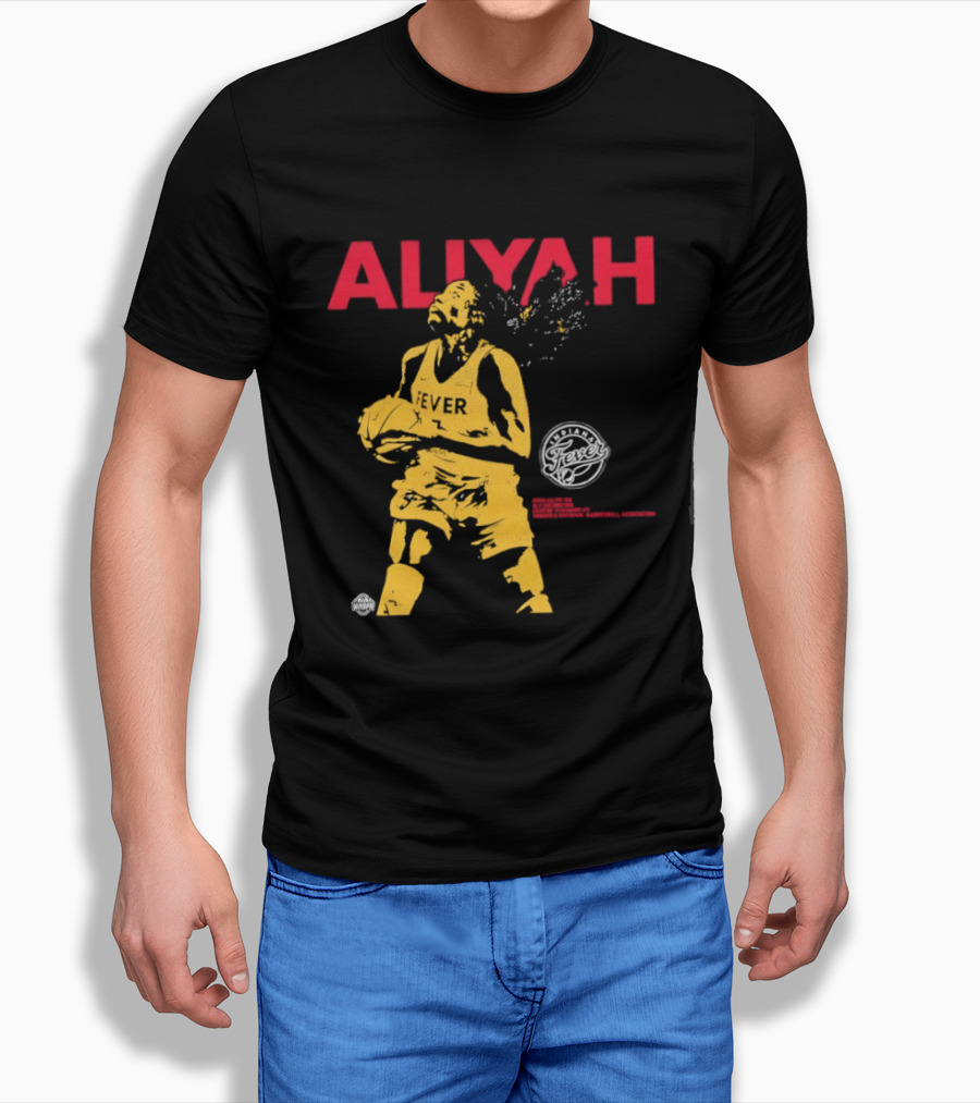 Indiana Fever Aliyah Basketball Player T-Shirt