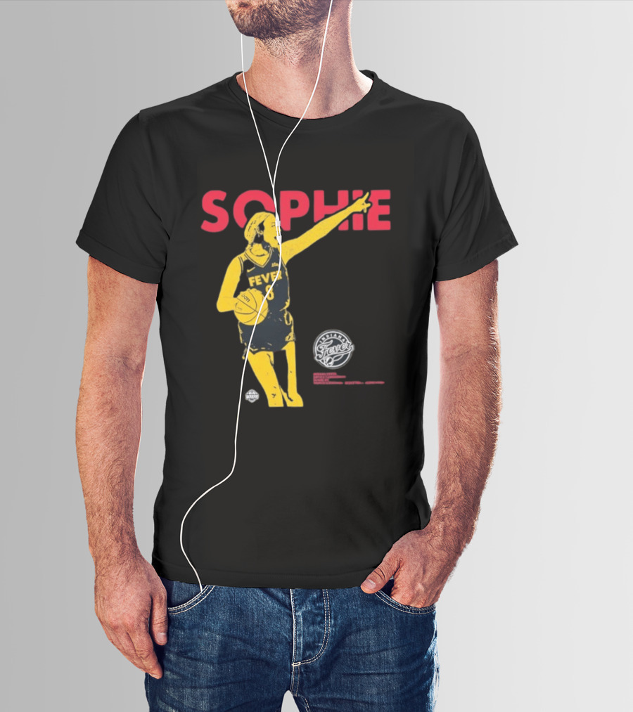 Sophie Cunningham Indiana Fever Basketball Number 8 T-Shirt
