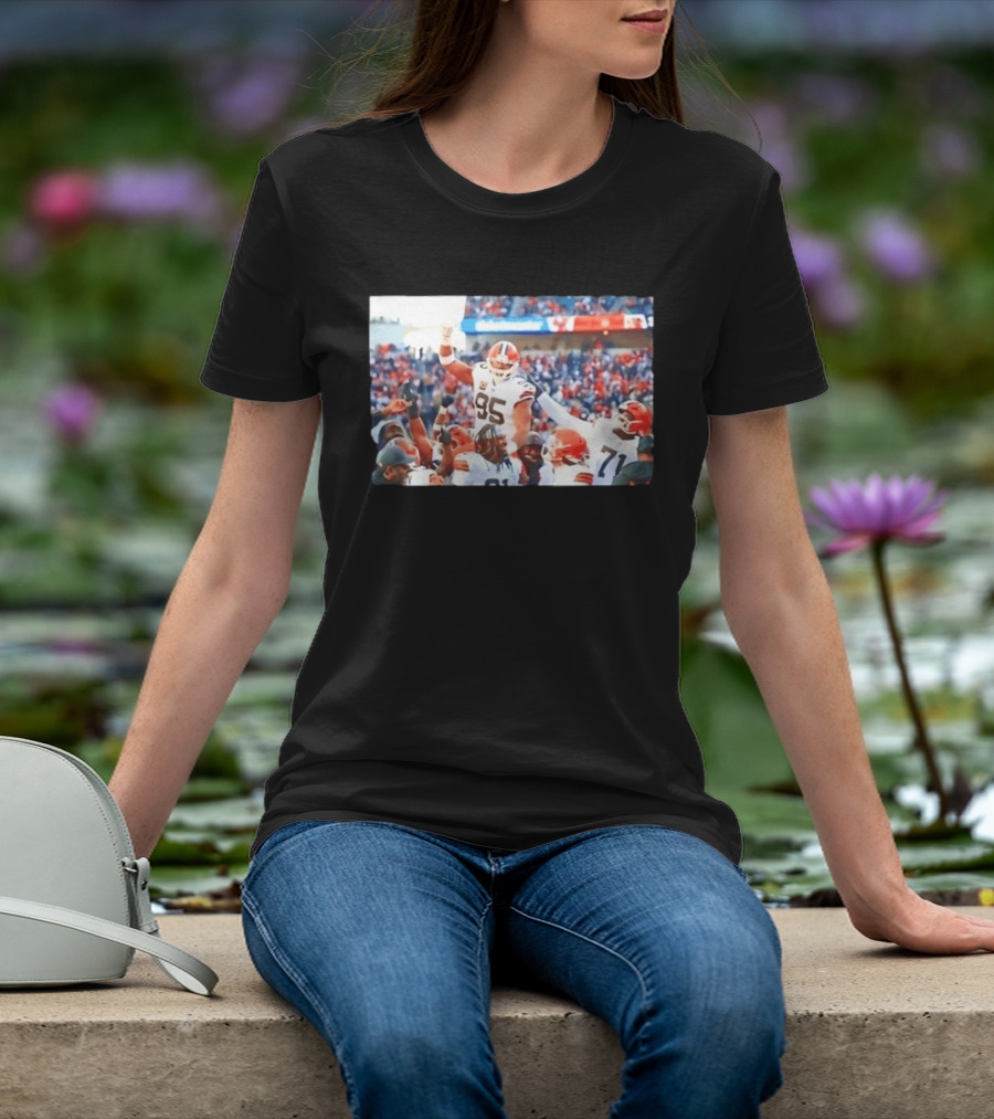 Cleveland Browns Myles Garrett Sacks Record Celebration NFL Football Triumph T-Shirt