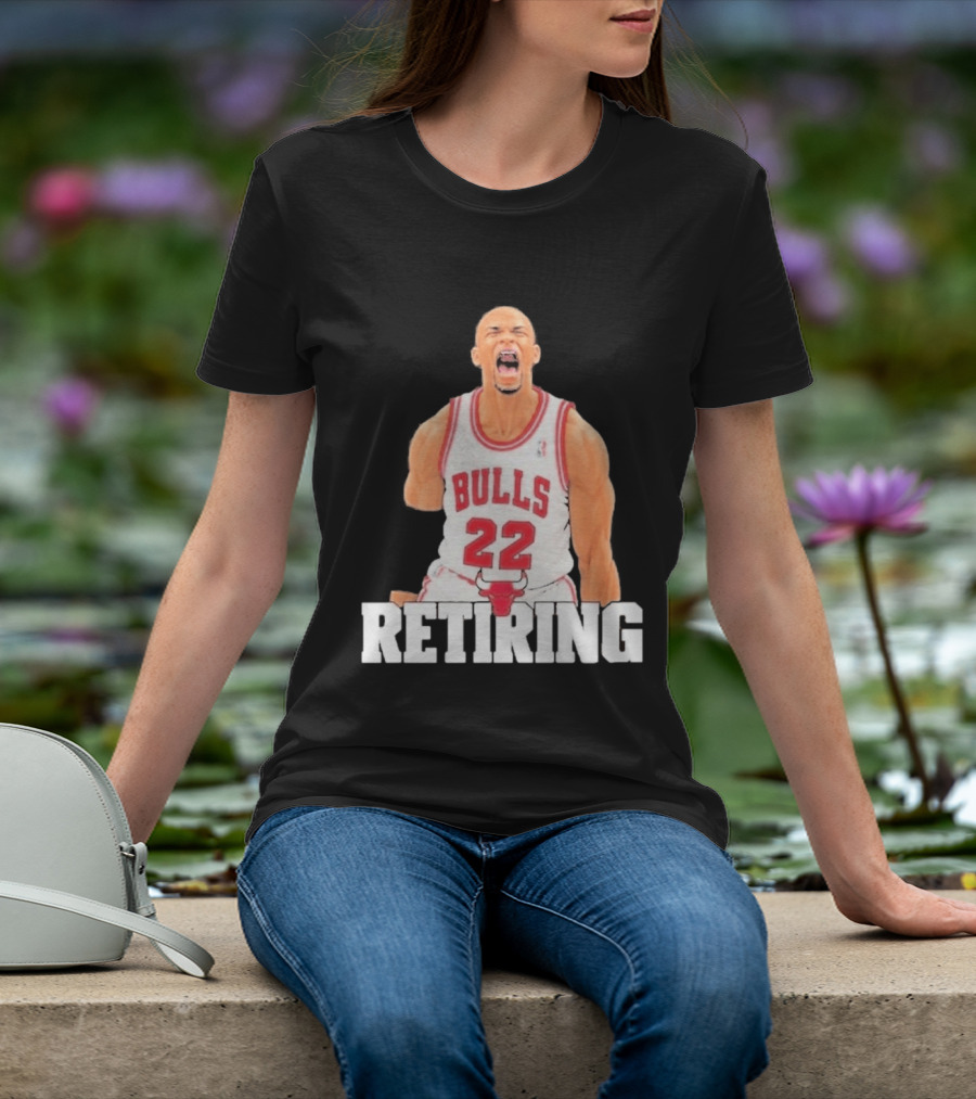 Taj Gibson 22 Bulls Retiring Iconic Moment T-Shirt