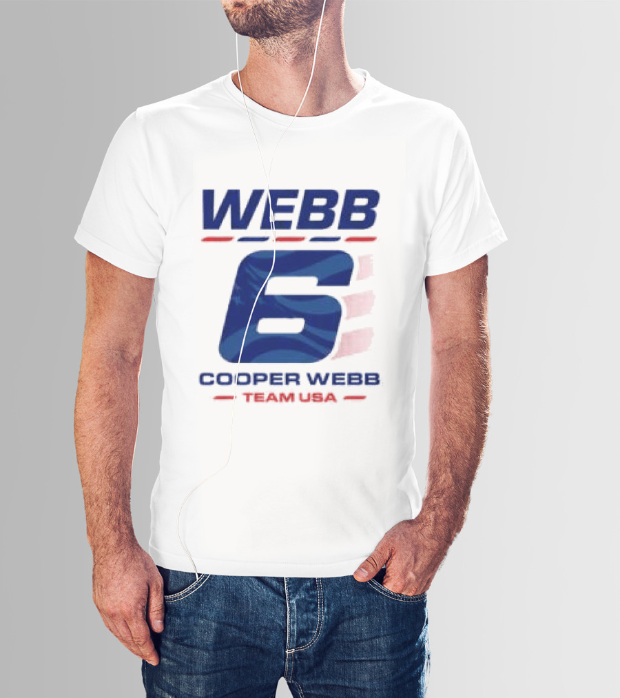 Cooper Webb Team USA MXoN 6 Coop Edition T-Shirt