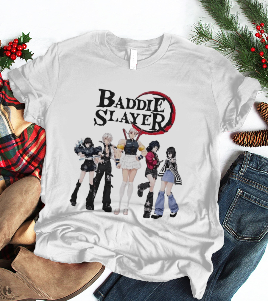Baddie Slayer Demon Slayer Kimetsu No Yaiba Characters T-Shirt