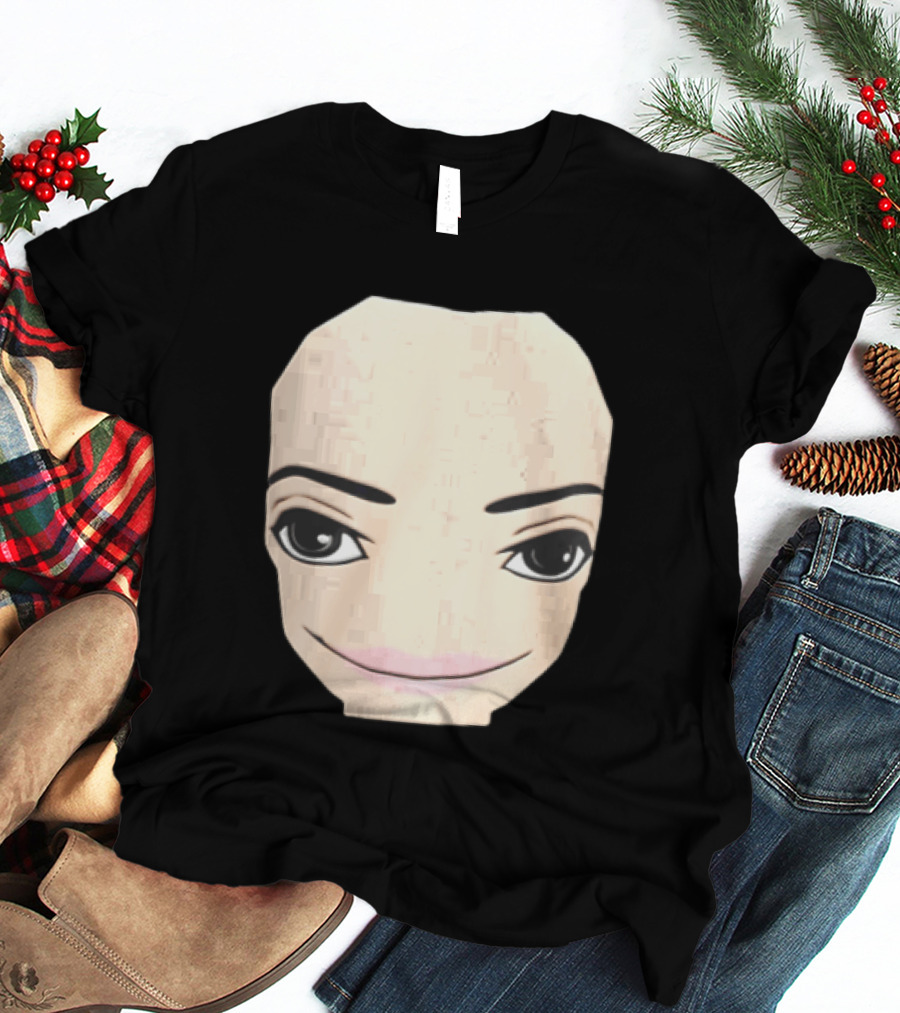 Roblox Avatar Smirking Face Female T-Shirt