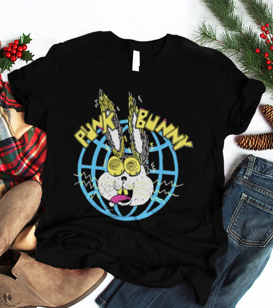 Green Day Punk Bunny World T-Shirt