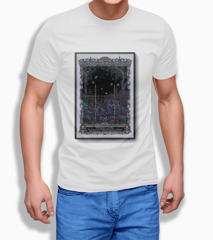 Iron Blossom Music Festival September 19 20 2026 Midtown Green Richmond VA T-Shirt