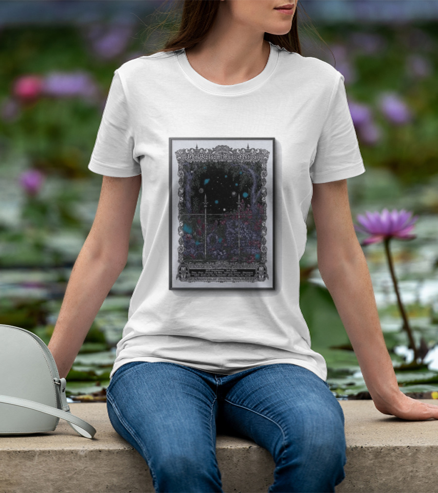 Iron Blossom Music Festival September 19 20 2026 Midtown Green Richmond VA T-Shirt