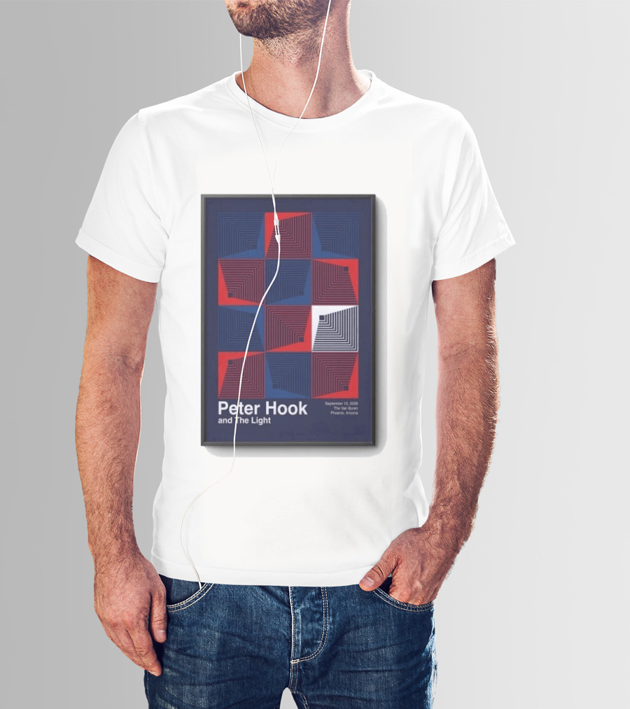 Peter Hook And The Light September 15 2026 The Van Buren Phoenix Arizona T-Shirt