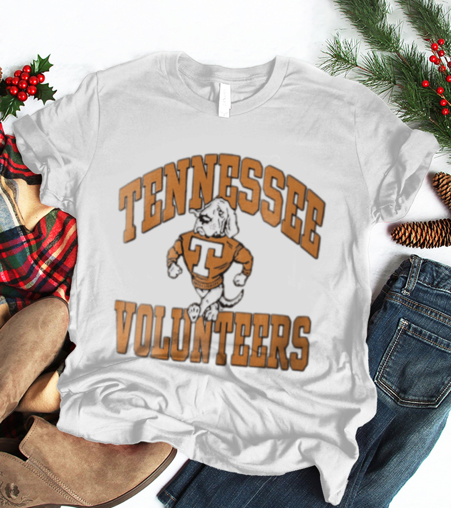 Tennessee Volunteers NCAA Cartoon Hound Dog T-Shirt