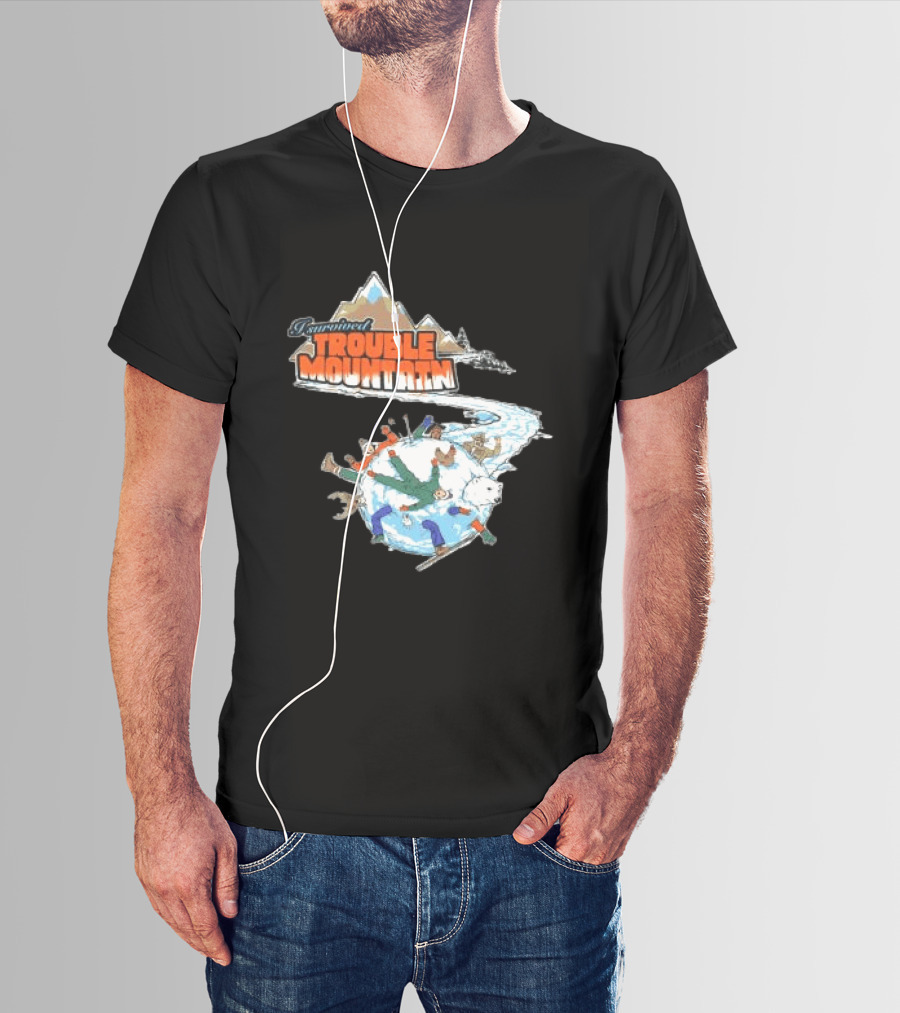 Aesop Rock X Blockhead I Survived Trouble Mountain T-Shirt